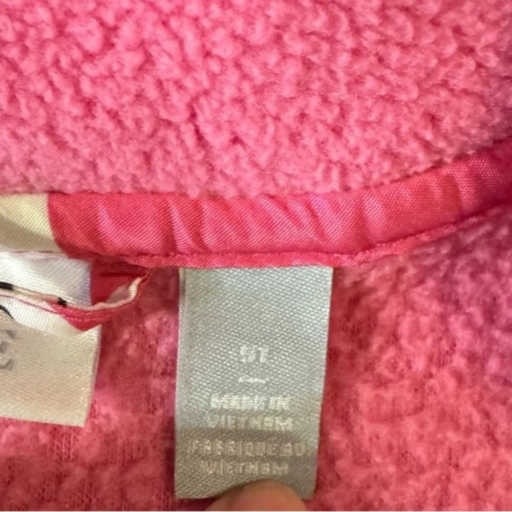 The Children's Place Pink Full Zip Fleece Lightweight Sweater Size 5T